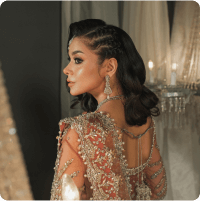 Mehndi glam makeup Lahore Instagram
