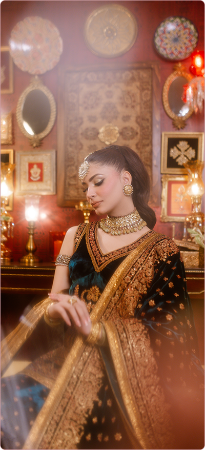 Bridal makeup artist in DHA Lahore with HD bridal makeover look